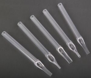 Long Disposable Tips RRD Tattoo Supplies   Long Clear Tattoo Disposable Tips Supply 