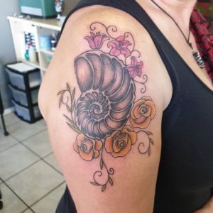 Chambered Nautilus Tattoo Cute Simple Tattoos