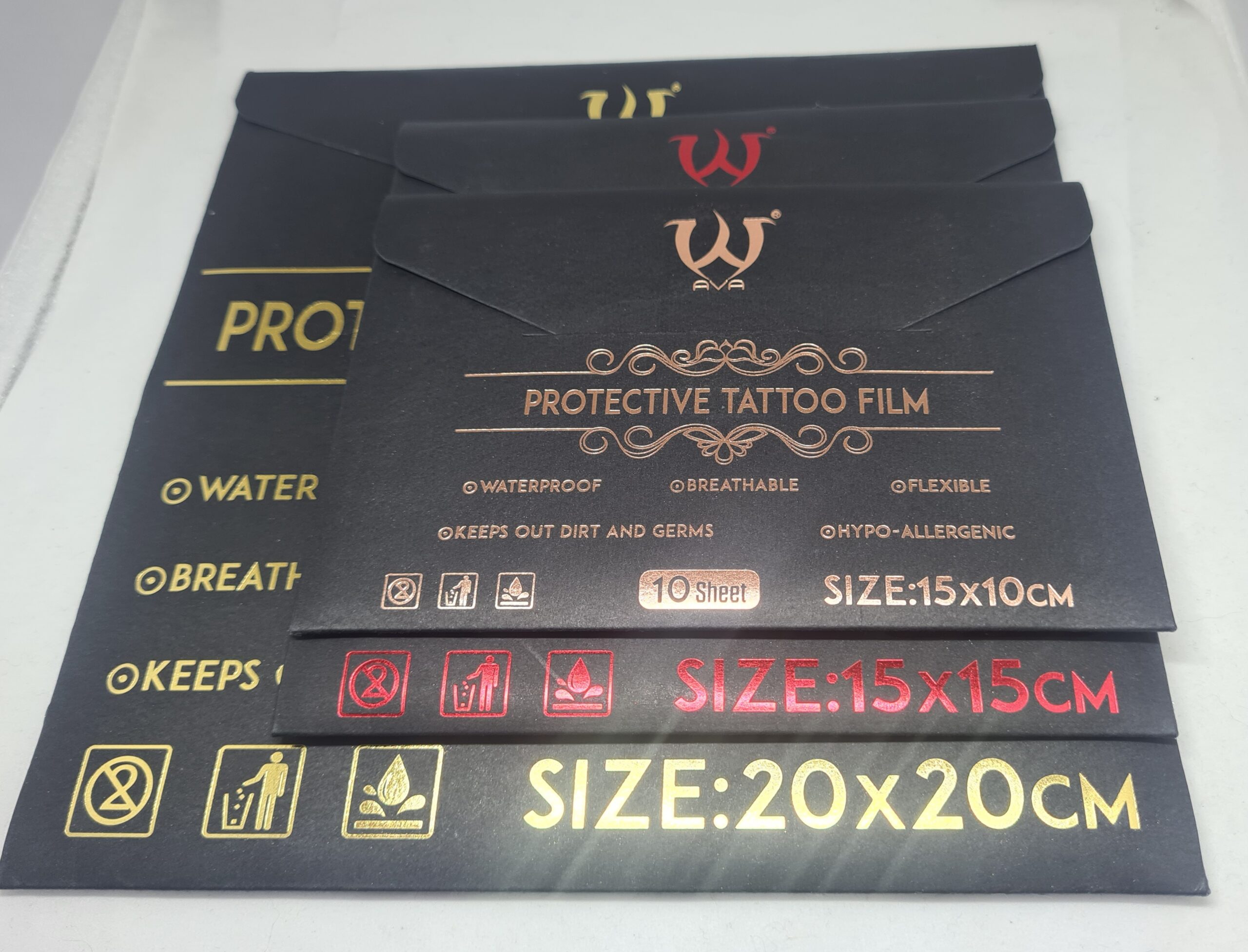 AVA Repairing Film Tattoo-Folie – 10 Cm X 10 M Rolle, Tattoo Schutzfolie Zum Heilen, Von INKgrafiX